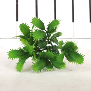 가시선인장 1줄기 - 조화 녹색 풀잎